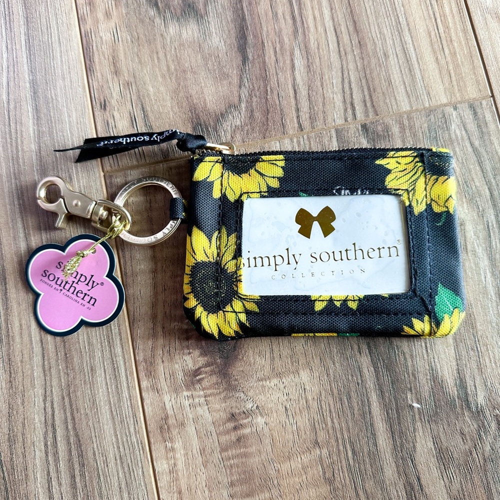 Simply Southern Sunflower ID/Card Wallet - NWT - Picture 2 of 2